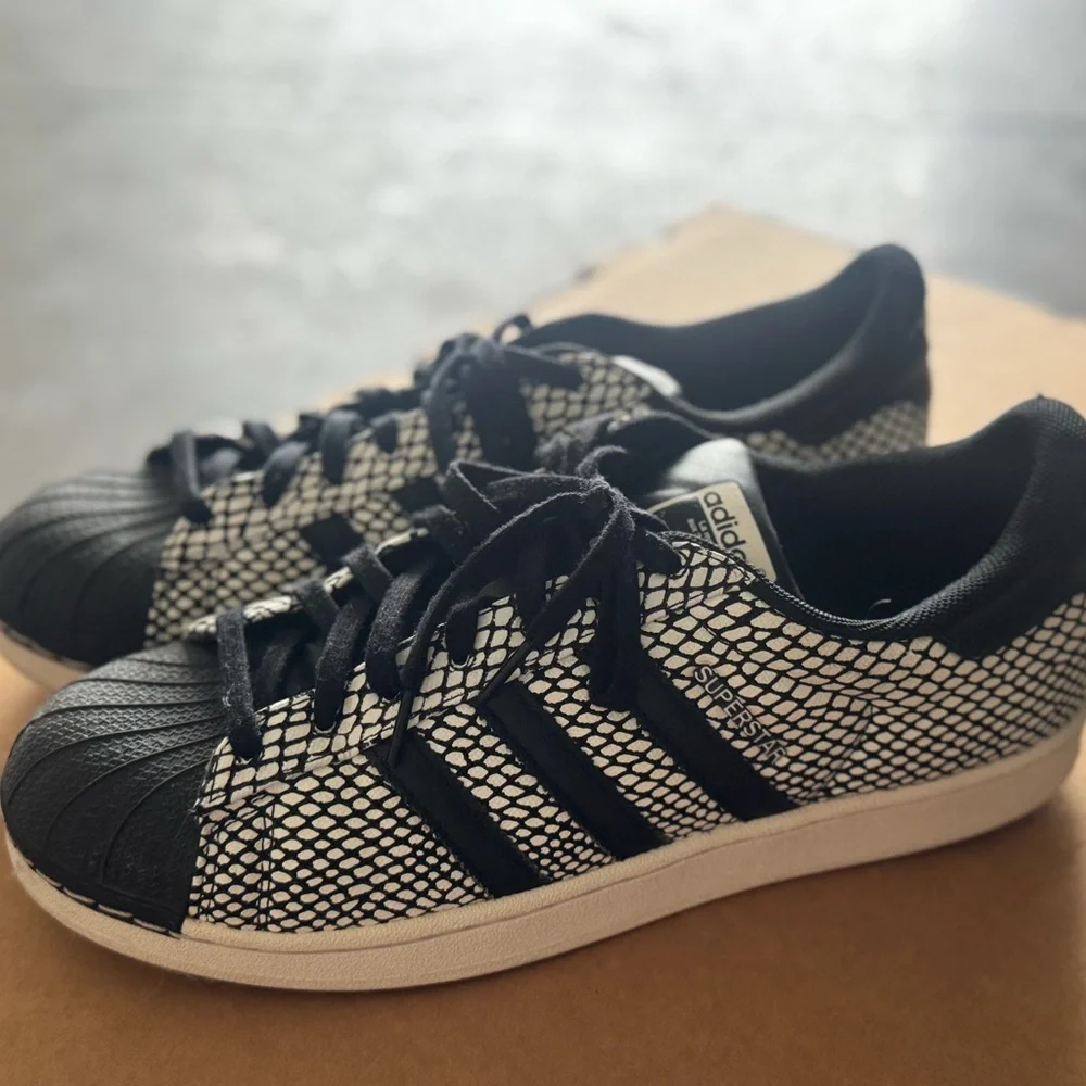 Adidas Monochrome Mesh Sneakers - Picture 1 of 5